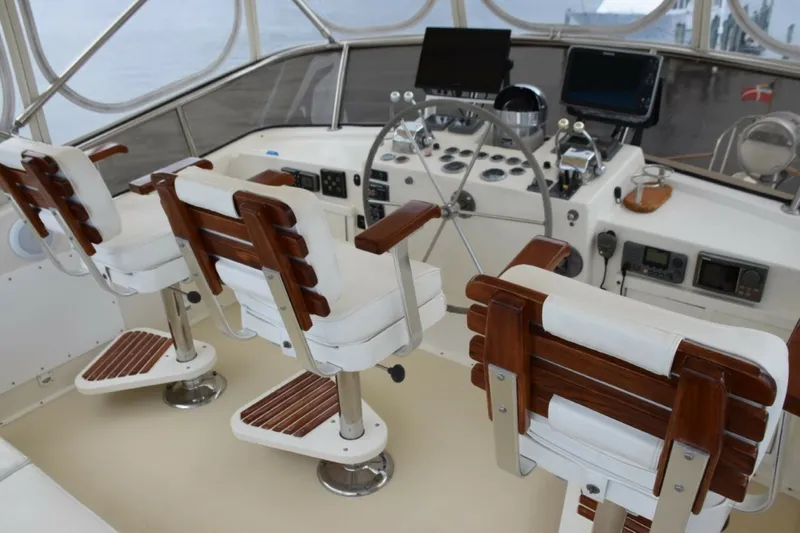 Slide: The Image of Flybridge Helm Station - 7509680