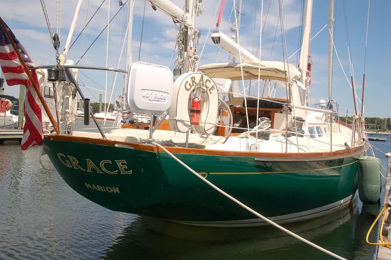 Slide: The Image of Hinckley Yachts 50 Sou'wester 1976 - 7386609