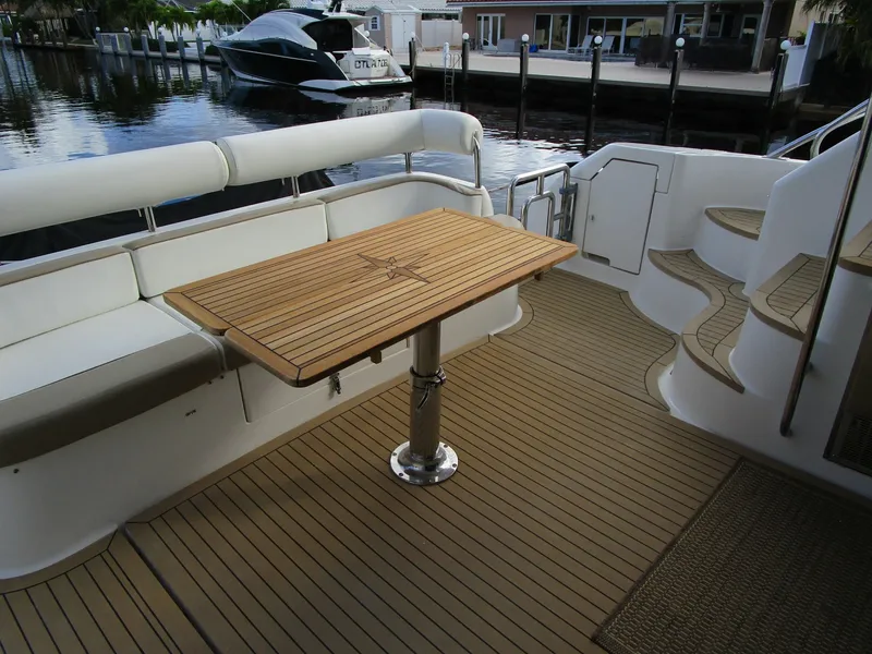 Slide: The Image of Aft Deck Folding Table - 8604599