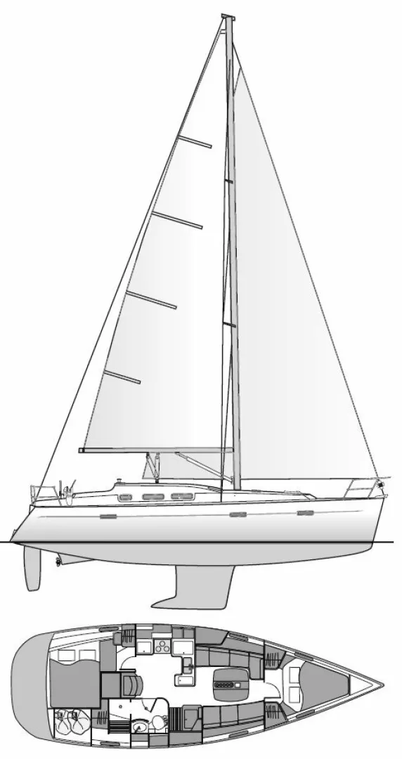 Slide: The Image of Beneteau 373 2005 - 7722988