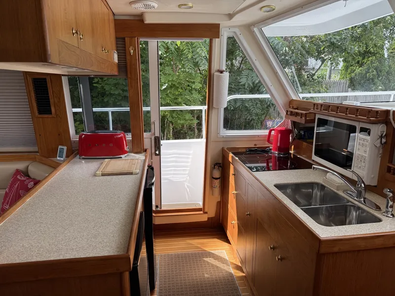 Slide: The Image of 43' Mainship galley2 - 7407545