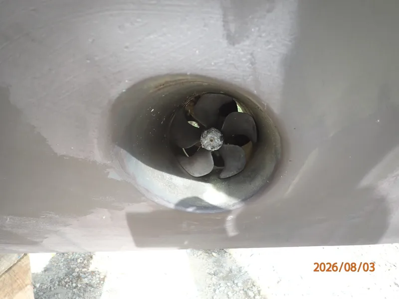 Slide: The Image of 43' Mainship bowthruster starboard - 7407509