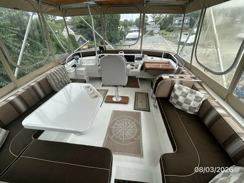 Slide: The Image of 43' Mainship flybridge forward - 7407517
