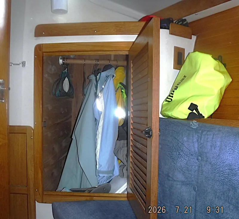 Slide: The Image of DSCF7107 Aft Cabin shelf and cabinet - 7407690