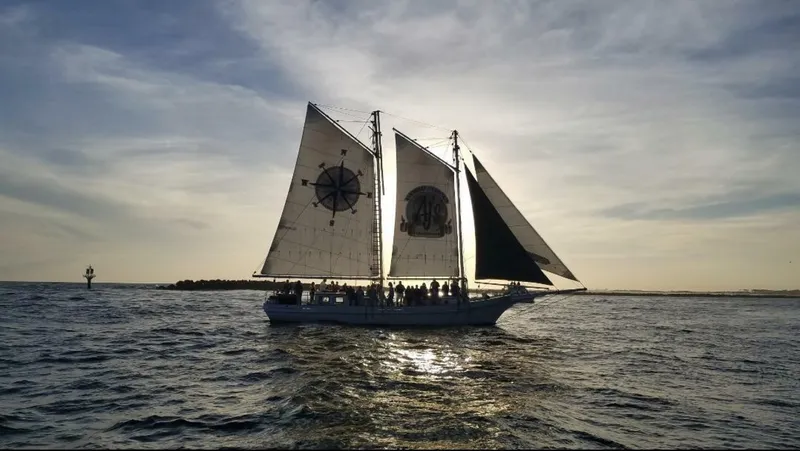 Slide: The Image of Custom Biloxi Schooner 1996 - 7454152