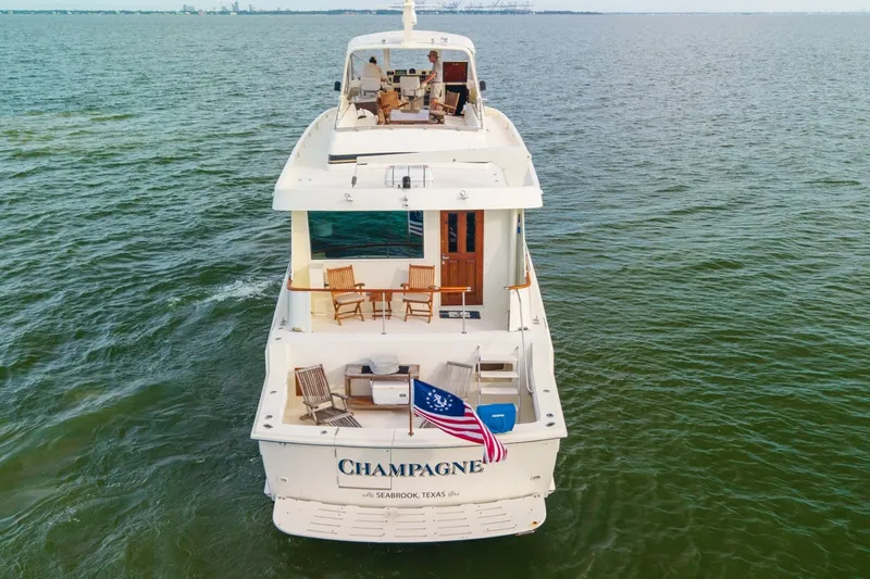 Slide: The Image of Hatteras 74 Cockpit Motor Yacht 1989 - 7539635