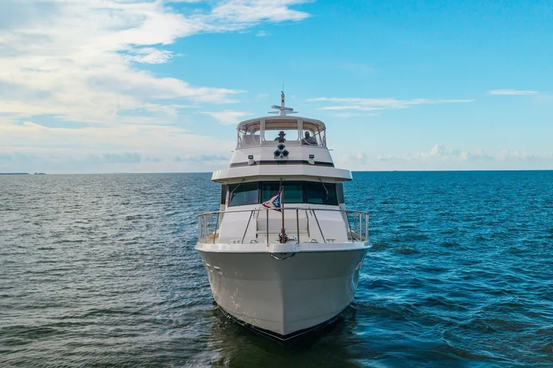Slide: The Image of Hatteras 74 Cockpit Motor Yacht 1989 - 7539631