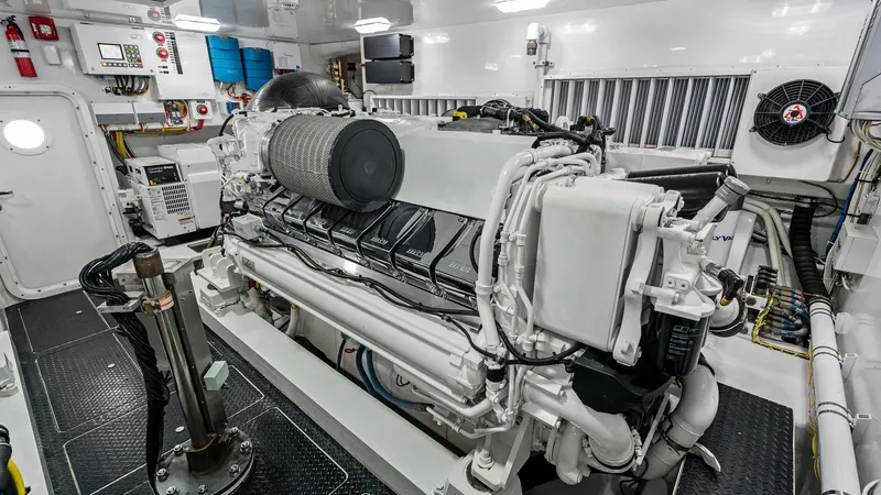 Slide: The Image of 2016 Viking 80 Enclosed Bridge- FRIGATE- Engine Room - 7414486