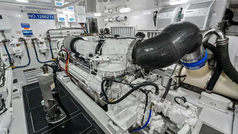 Slide: The Image of 2016 Viking 80 Enclosed Bridge- FRIGATE- Engine Room - 7414484