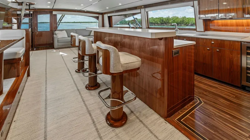 Slide: The Image of 2016 Viking 80 Enclosed Bridge- FRIGATE- Galley - 7414383