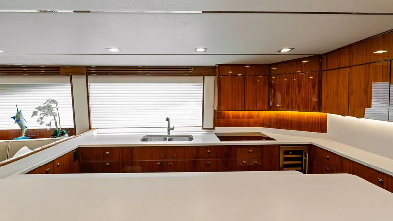 Slide: The Image of 2016 Viking 80 Enclosed Bridge- FRIGATE- Galley - 7414389