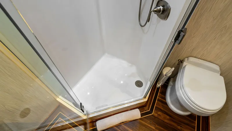 Slide: The Image of 2016 Viking 80 Enclosed Bridge- FRIGATE- Master Stateroom Head - 7414410