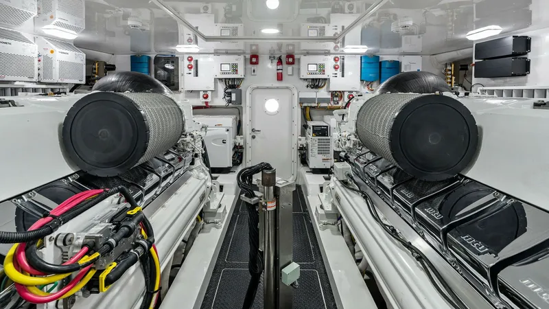 Slide: The Image of 2016 Viking 80 Enclosed Bridge- FRIGATE- Engine Room - 7414483