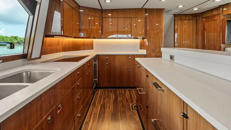 Slide: The Image of 2016 Viking 80 Enclosed Bridge- FRIGATE- Galley - 7414387