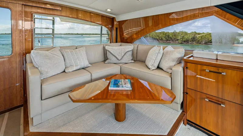 Slide: The Image of 2016 Viking 80 Enclosed Bridge- FRIGATE- Enclosed Bridge Helm - 7414461