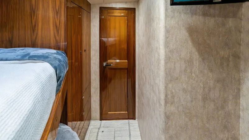 Slide: The Image of 2016 Viking 80 Enclosed Bridge- FRIGATE-Starboard Stateroom - 7414436