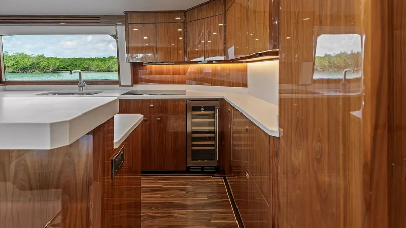 Slide: The Image of 2016 Viking 80 Enclosed Bridge- FRIGATE- Galley - 7414384
