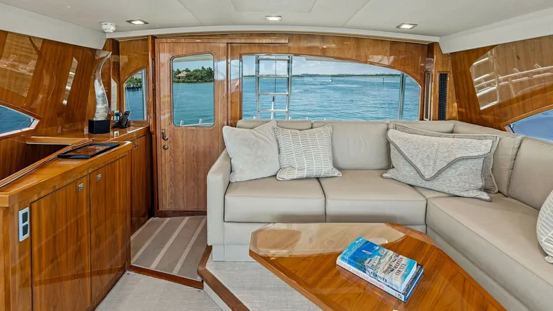 Slide: The Image of 2016 Viking 80 Enclosed Bridge- FRIGATE- Enclosed Bridge Helm - 7414462