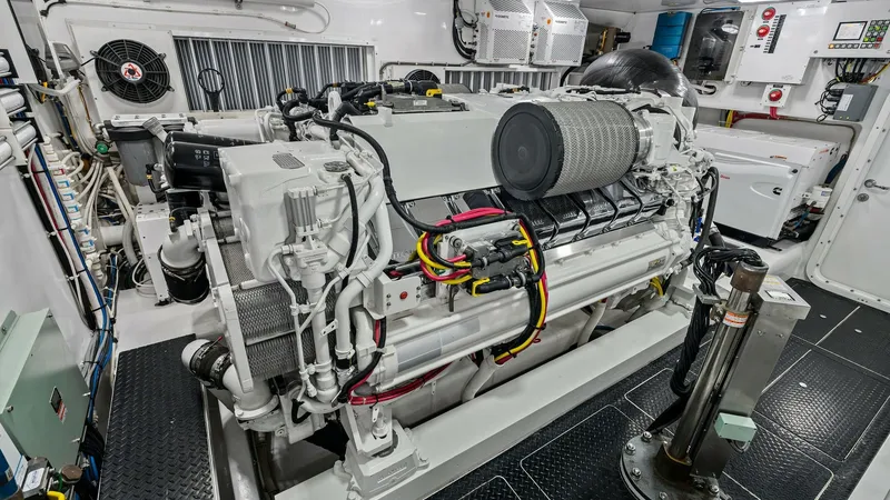 Slide: The Image of 2016 Viking 80 Enclosed Bridge- FRIGATE- Engine Room - 7414487