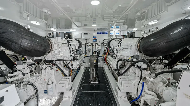 Slide: The Image of 2016 Viking 80 Enclosed Bridge- FRIGATE- Engine Room - 7414482