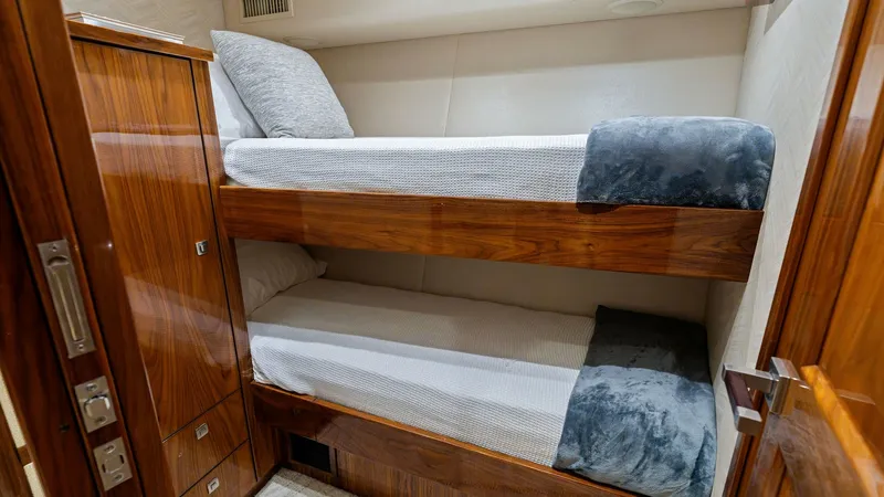 Slide: The Image of 2016 Viking 80 Enclosed Bridge- FRIGATE-Crew Quarters - 7414443
