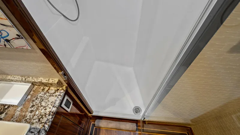 Slide: The Image of 2016 Viking 80 Enclosed Bridge- FRIGATE-Port VIP Stateroom Head - 7414430