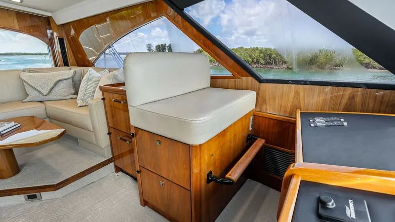Slide: The Image of 2016 Viking 80 Enclosed Bridge- FRIGATE- Enclosed Bridge Helm - 7414458