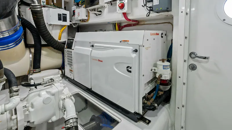 Slide: The Image of 2016 Viking 80 Enclosed Bridge- FRIGATE- Engine Room/ Generator - 7414490