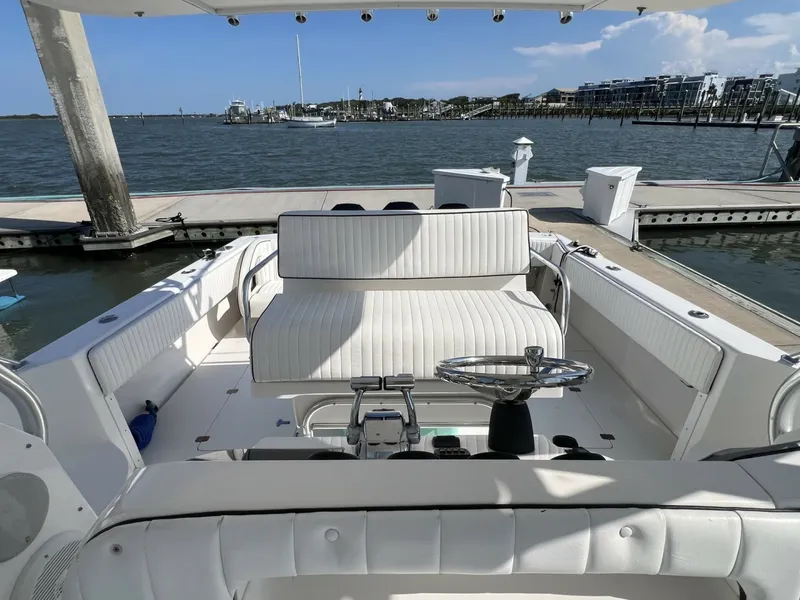 Slide: The Image of Intrepid 37 FINSURE - Helm Seating 2007 Intrepid 37 FINSURE - 7457359