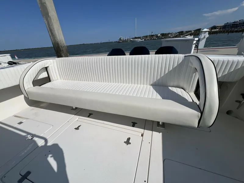 Slide: The Image of Intrepid 37 FINSURE - Aft Cockpit Seating 2007 Intrepid 37 FINSURE - 7457349