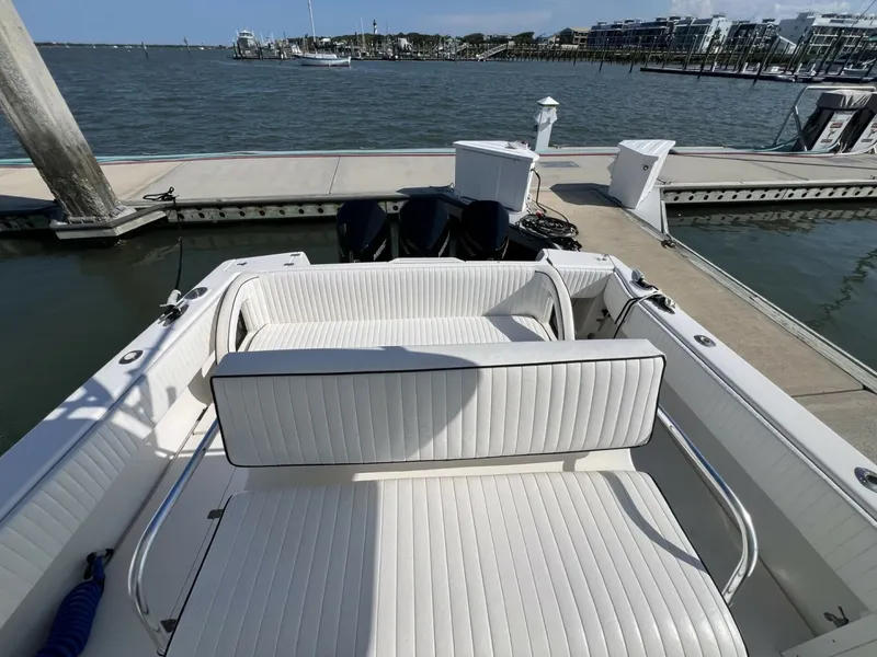 Slide: The Image of Intrepid 37 FINSURE - Helm Seating 2007 Intrepid 37 FINSURE - 7457364