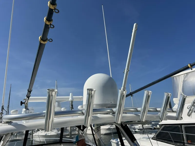 Slide: The Image of Intrepid 37 FINSURE - Rod Holders, Satellite Dome 2007 Intrepid 37 FINSURE - 7457350
