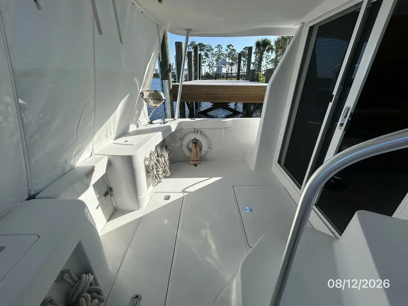 Slide: The Image of 39' Mainship aftdeck port - 7459897