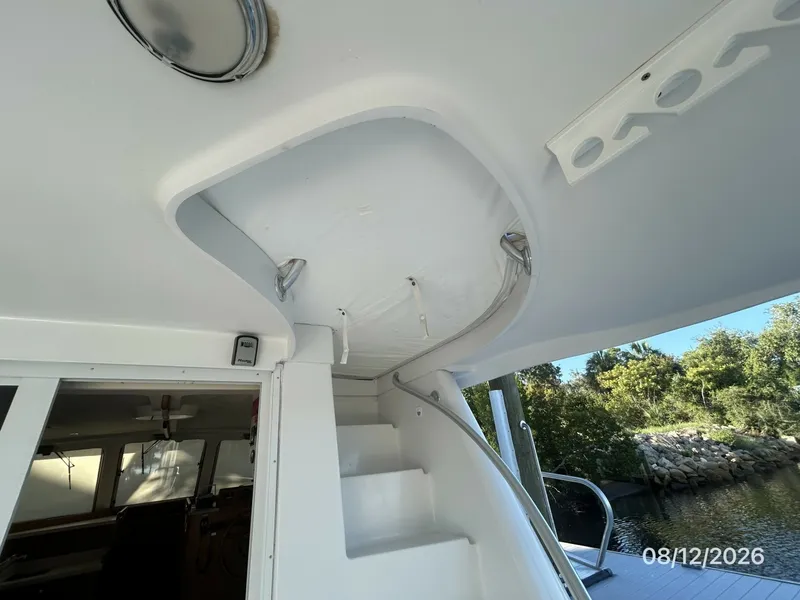 Slide: The Image of 39' Mainship aftdeck-flybridge stairs cover2 - 7459900