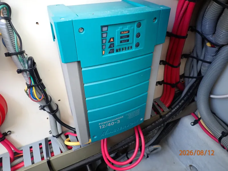 Slide: The Image of 39' Mainship battery charger - 7459904