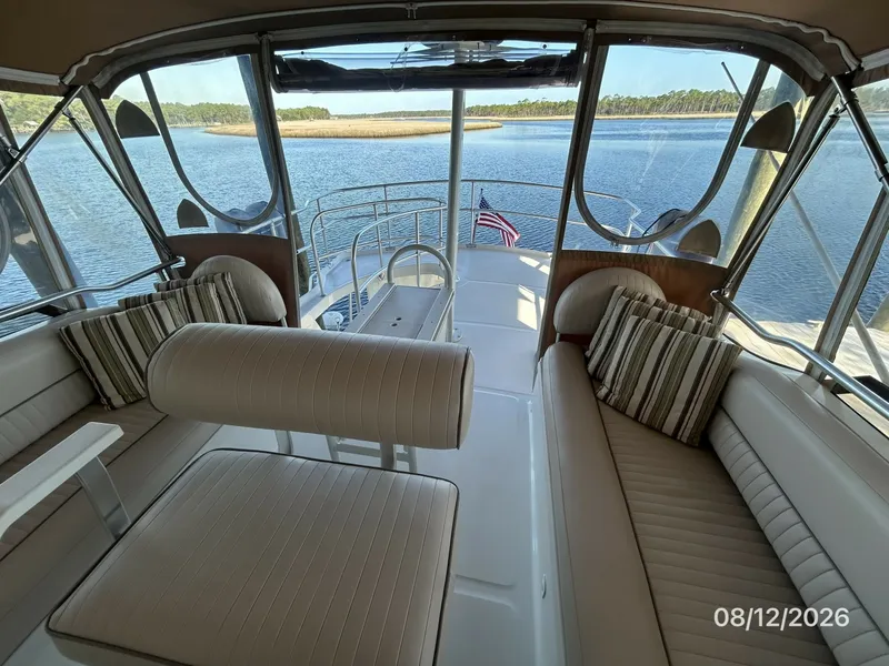 Slide: The Image of 39' Mainship flybridge aft - 7459909