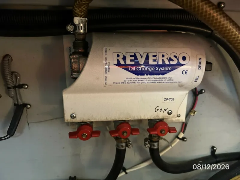 Slide: The Image of 39' Mainship oil change system - 7459942