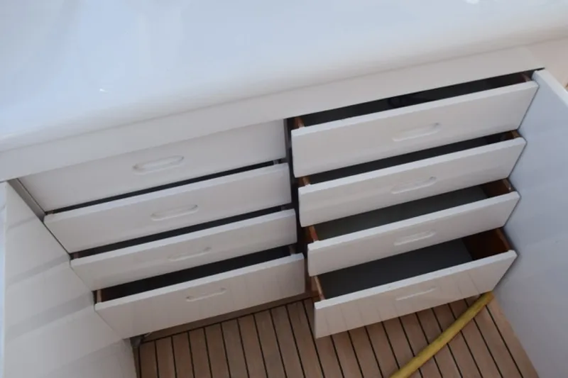 Slide: The Image of Port Side Cockpit Center, Tackle Drawers - 7464442