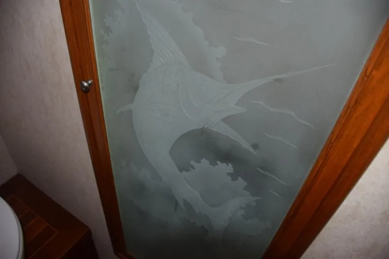Slide: The Image of Etched Glass Shower Door - 7464439