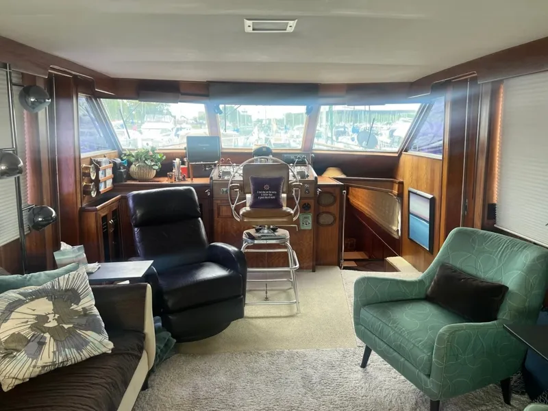 Slide: The Image of Hatteras 58 Yacht Fish 1972 - 7506840