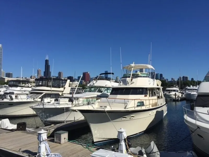 Slide: The Image of Hatteras 58 Yacht Fish 1972 - 7506811