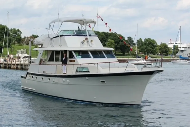 Slide: The Image of Hatteras 58 Yacht Fish 1972 - 7506810