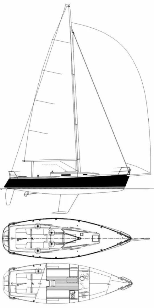 Slide: The Image of J Boats J105 2000 - 7827438