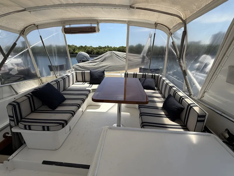 Slide: The Image of Flybridge Looking Aft - 7512224