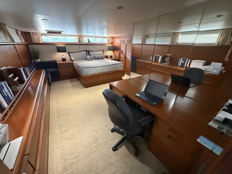 Slide: The Image of Master Stateroom with Desk Area - 7512209