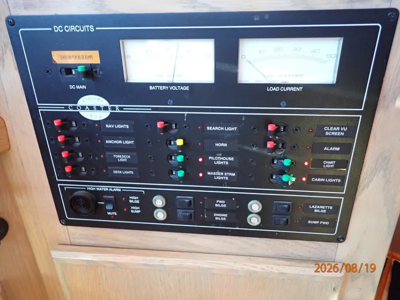 Slide: The Image of Steel Magnolia pilothouse electrical panel1 - 7521983