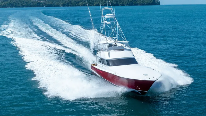 Slide: The Image of 2001 Viking 61 Convertible- Caliente- - 7606878