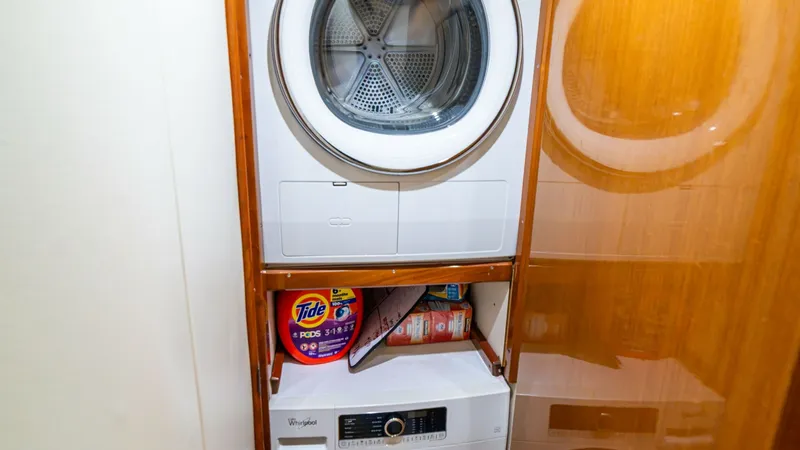 Slide: The Image of 2001 Viking 61 Convertible- Caliente- Laundry - 7606812