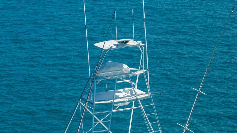 Slide: The Image of 2001 Viking 61 Convertible- Caliente- Tower - 7606785
