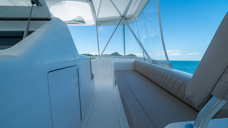 Slide: The Image of 2001 Viking 61 Convertible- Caliente- Flybridge Seating - 7606834